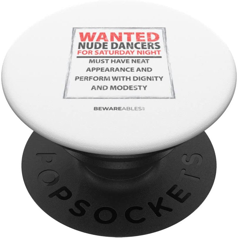 Nackttänzerinnen mit Würde und Bescheidenheit gesucht PopSocket