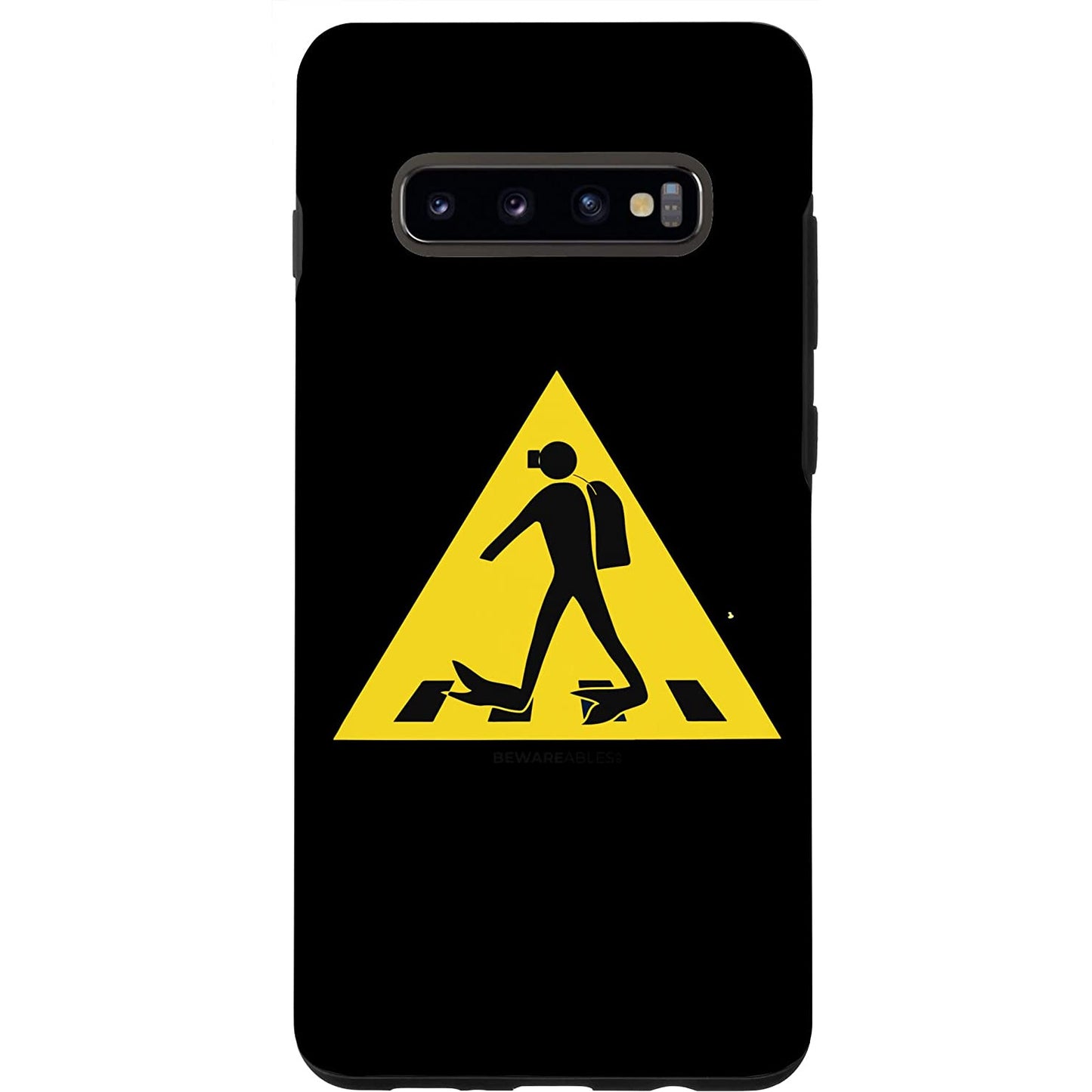 スキューバダイバー ロードを渡るフルダイブギア Samsung Phone Case