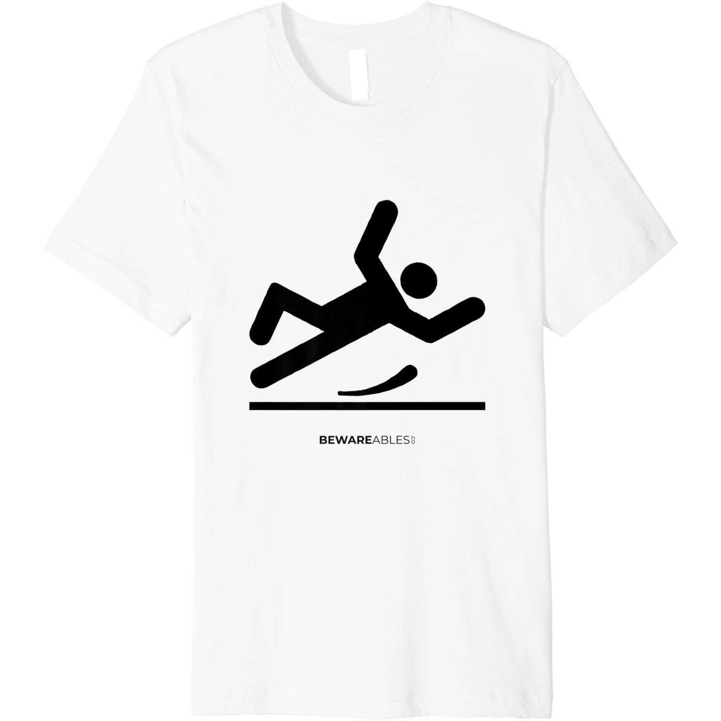 Slippery floor, falling funny, clumsy T-Shirt