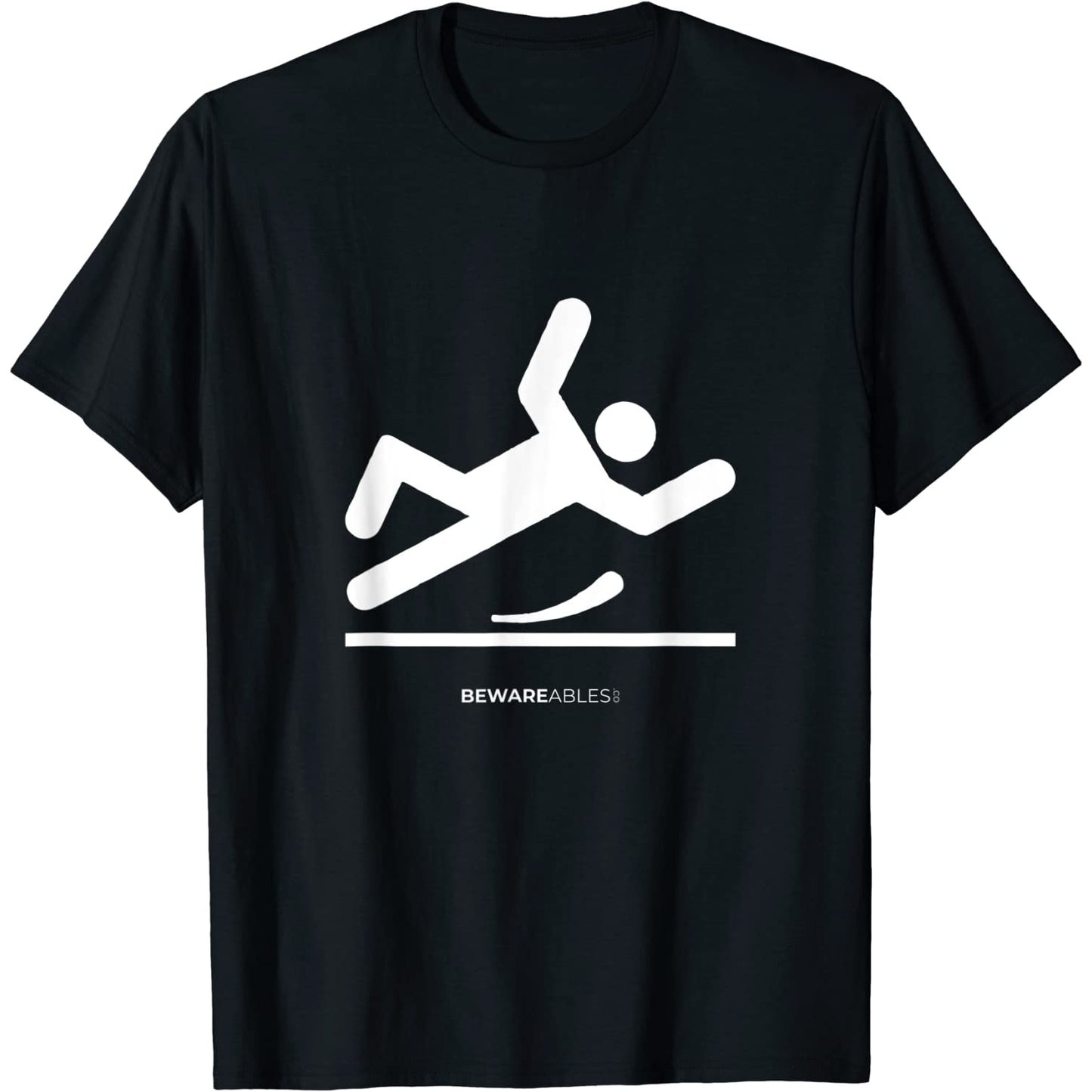 Sol glissant, chute amusante, maladresse T-Shirt