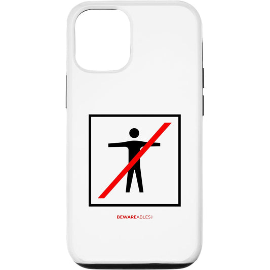 人間お断り。おかしな紛らわしい看板 iPhone Phone Case