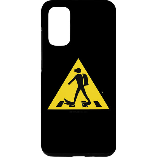 Scuba diver crossing the road in full dive gear Samsung Phone Case