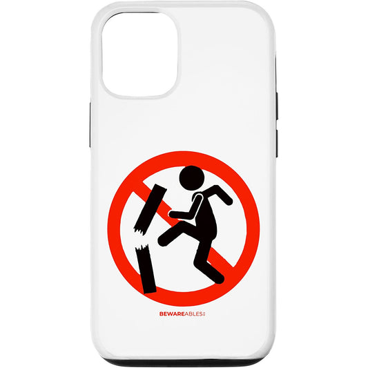 Forbidden Rage management of Anger or frustration Funny Sign iPhone Phone Case