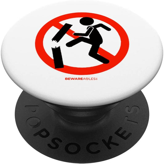 Forbidden Rage management of Anger or frustration Funny Sign PopSocket