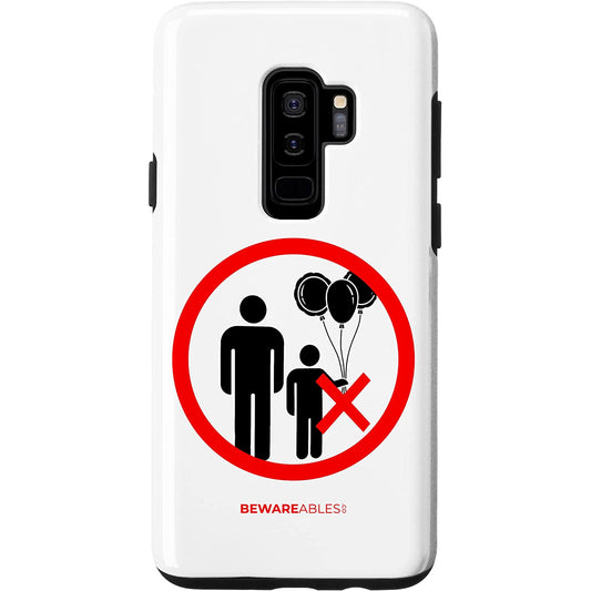 No balloon allows for kids funny signs Samsung Phone Case