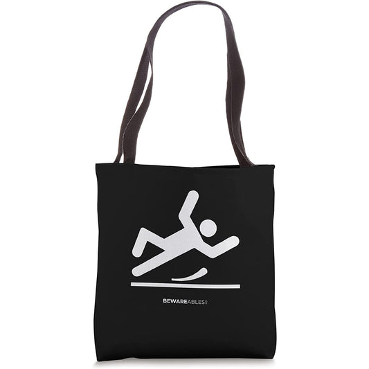 Slippery floor, falling funny, clumsy Tote Bag