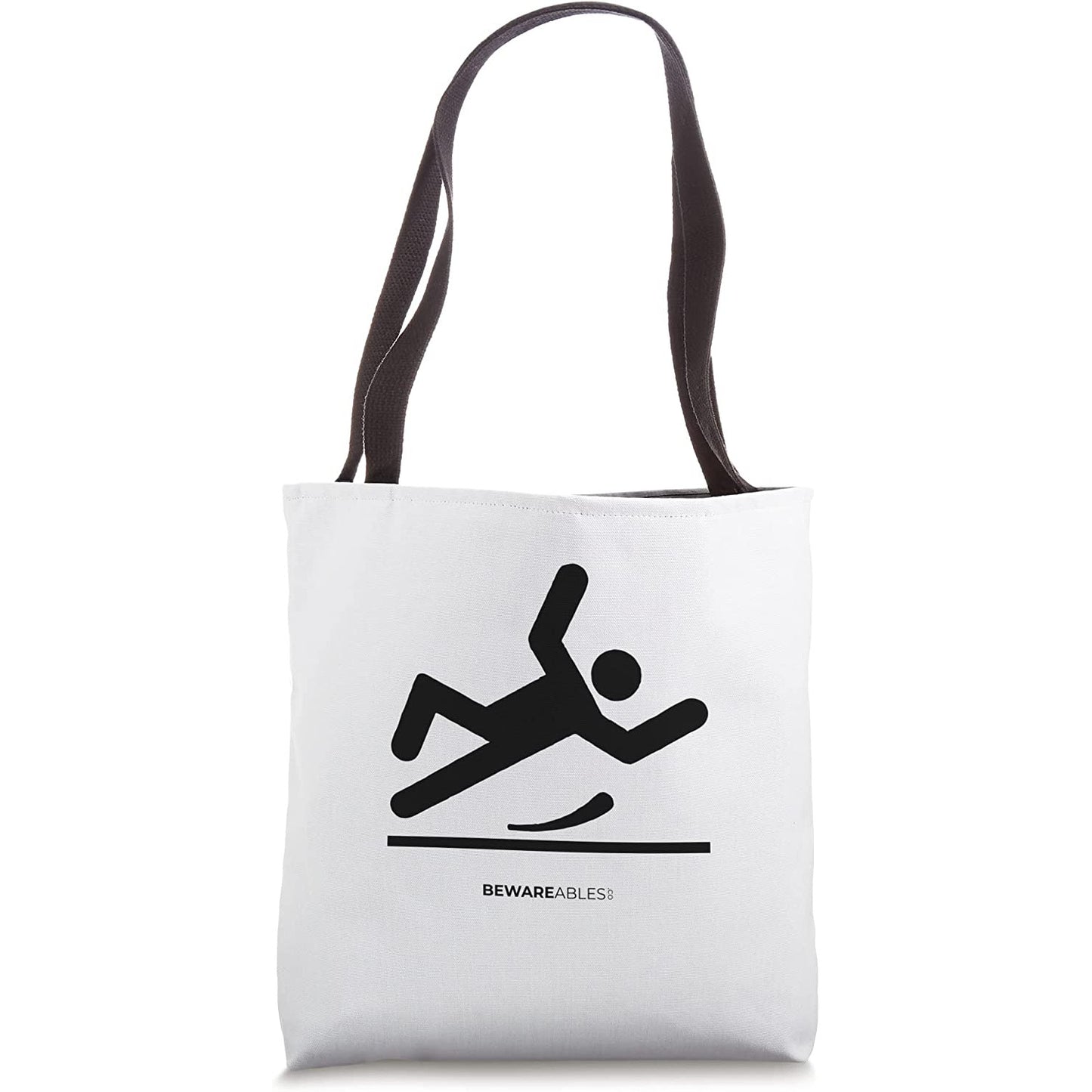 Slippery floor, falling funny, clumsy Tote Bag