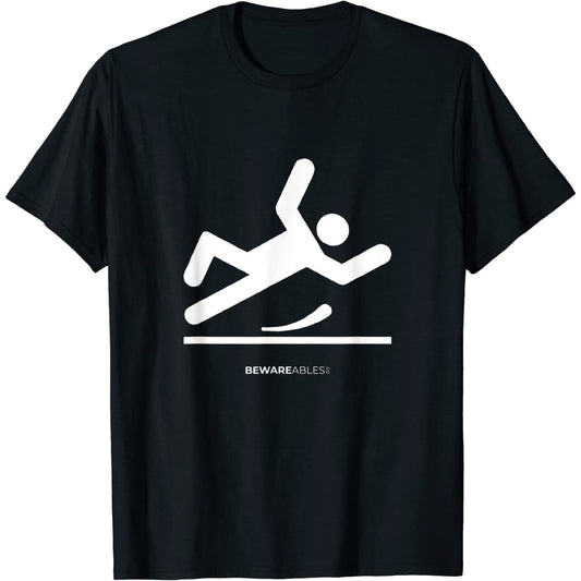 Slippery floor, falling funny, clumsy T-Shirt
