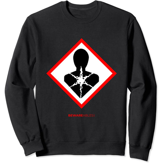 Electricity will steal your soul, or just zap you, real sign Sweatshirt