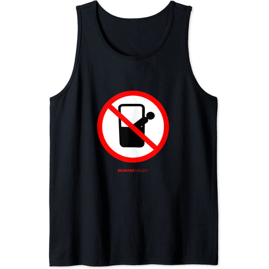 Don't look down from the Gondola tram or lift funny sign Tank Top T-Shirt