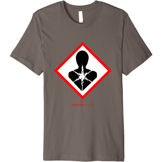 Electricity will steal your soul, or just zap you, real sign T-Shirt