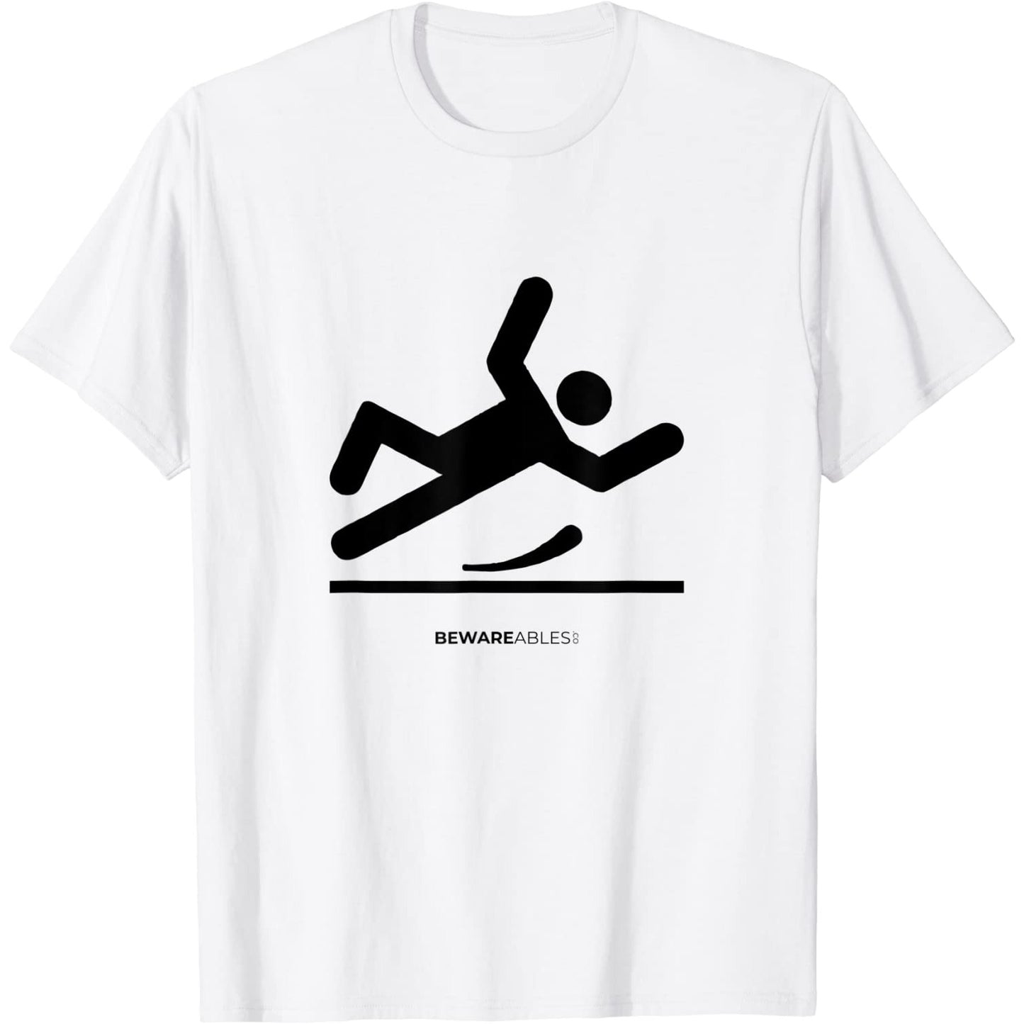 Sol glissant, chute amusante, maladresse T-Shirt