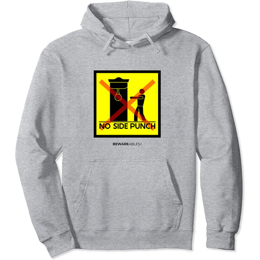 ノーサイドパンチ ボクシング スピードバッグ、ボクシングジム面白いサイン Hoodie