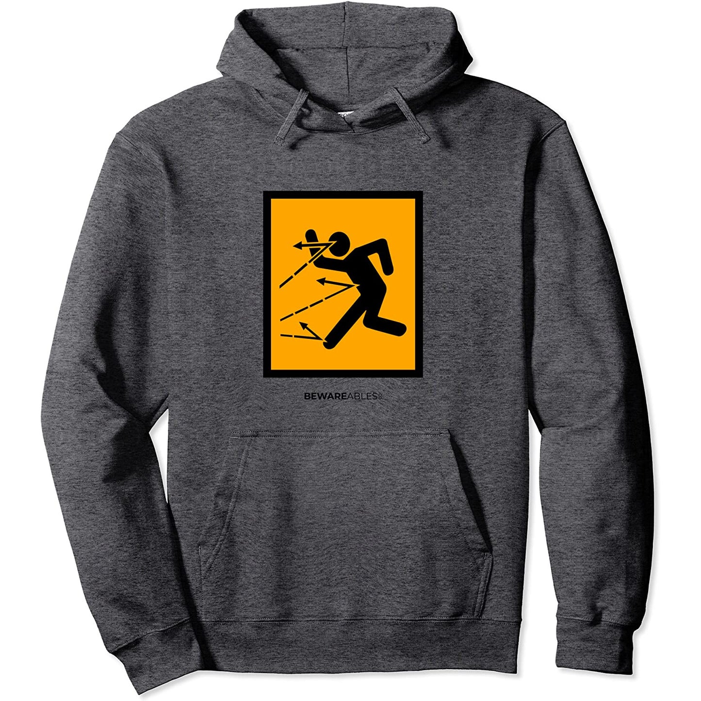 Attenzione agli oggetti volanti, rimbalzano, divertenti Hoodie